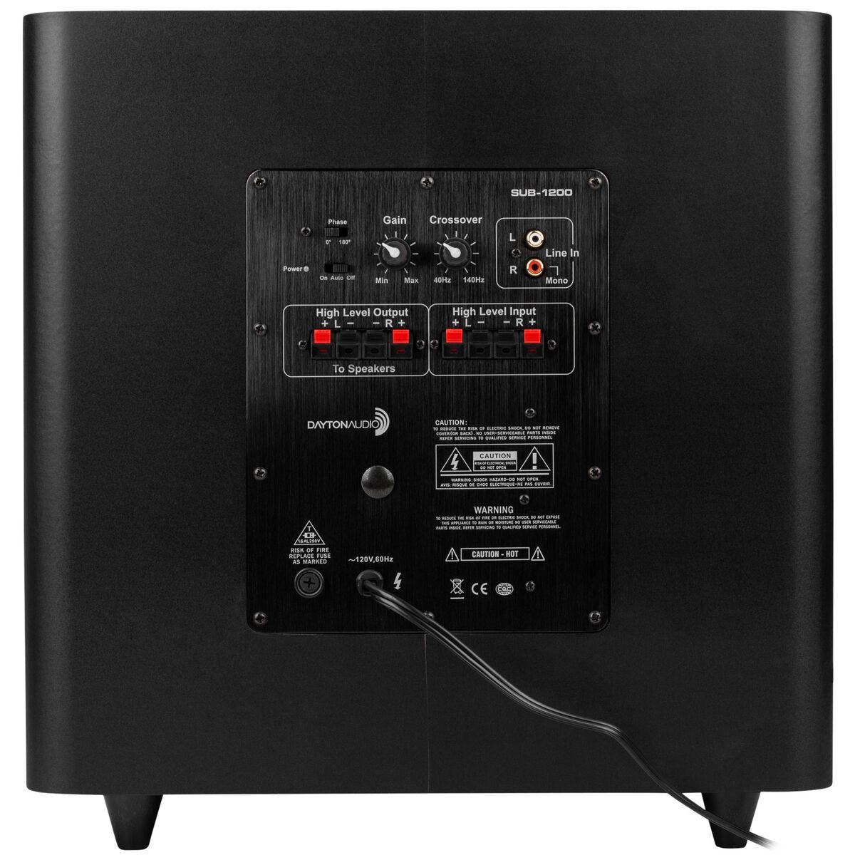 Powered subwoofer hot sale